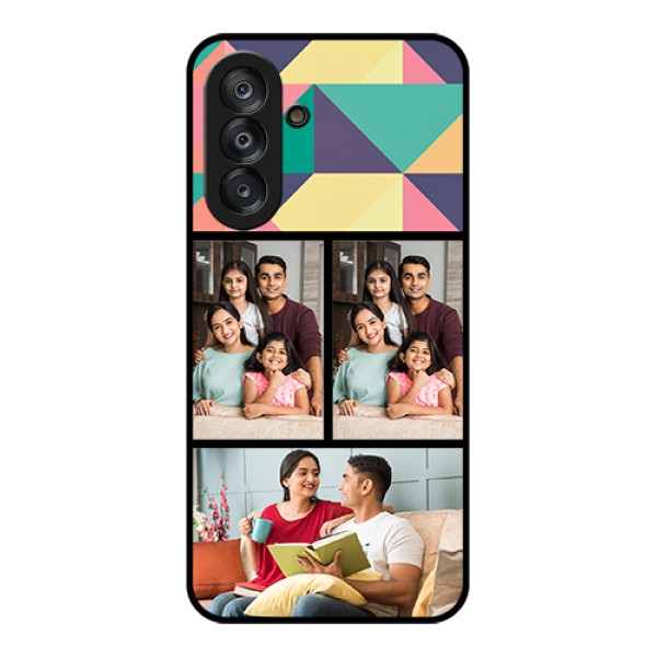 Galaxy A26 5G Custom Glass Phone Case - Bulk Pic Upload Design