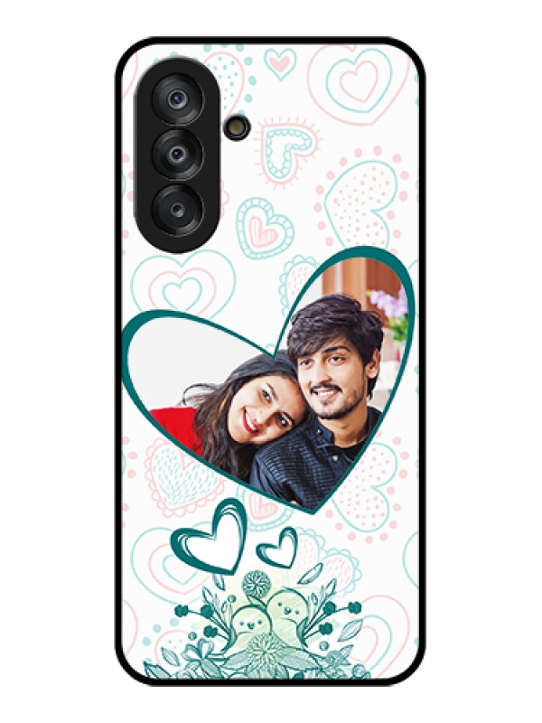 Custom Galaxy A26 5G Custom Glass Phone Case - Premium Couple Design