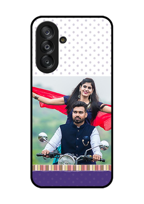 Galaxy A26 5G Custom Glass Phone Case - Cute Family Design