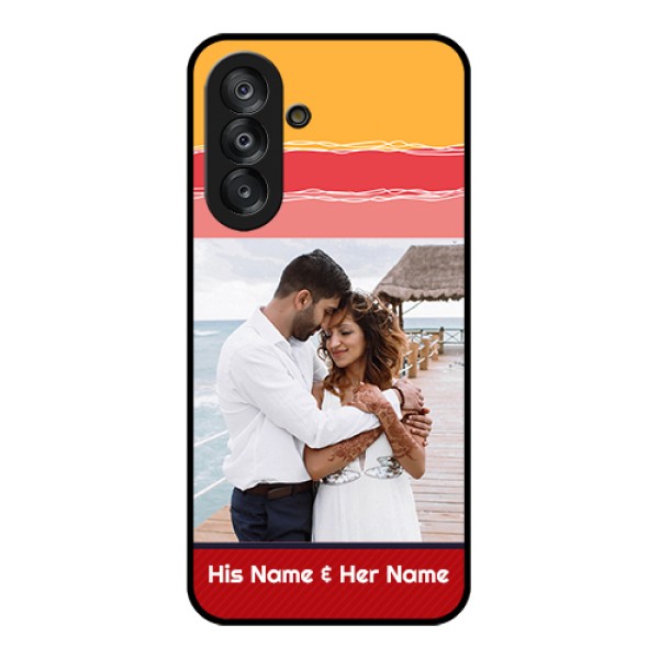 Galaxy A26 5G Custom Glass Phone Case - Colorful Case Design