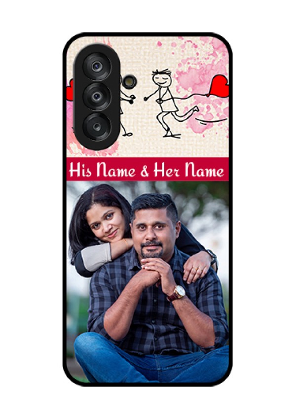 Galaxy A26 5G Custom Glass Phone Case - You And Me Case Design
