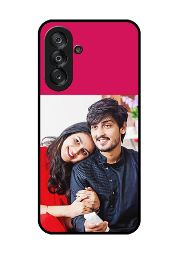 Galaxy A26 5G Custom Glass Phone Case - Anniversary Cover Design