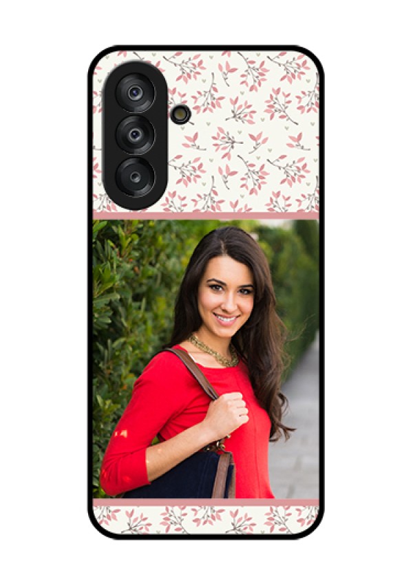 Galaxy A26 5G Custom Glass Phone Case - Stunning Floral Design