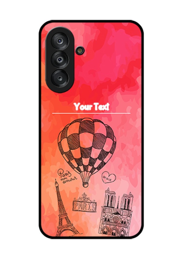 Galaxy A26 5G Custom Glass Phone Case - Paris Theme Design