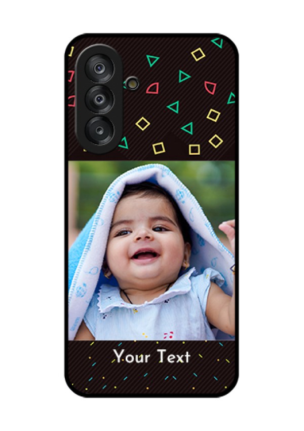 Galaxy A26 5G Custom Glass Phone Case - With Confetti Birthday Design