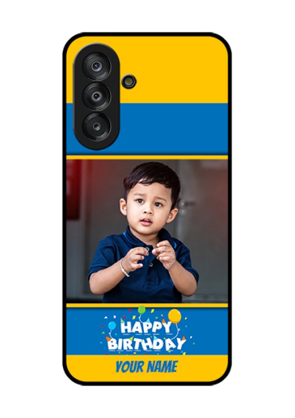 Galaxy A26 5G Custom Glass Phone Case - Birthday Wishes Design