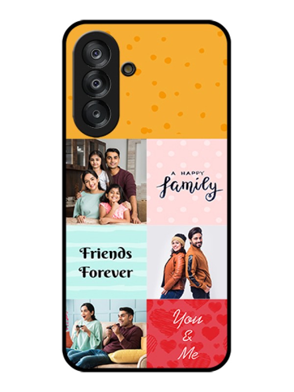Custom Galaxy A26 5G Custom Glass Phone Case - Images With Quotes Design