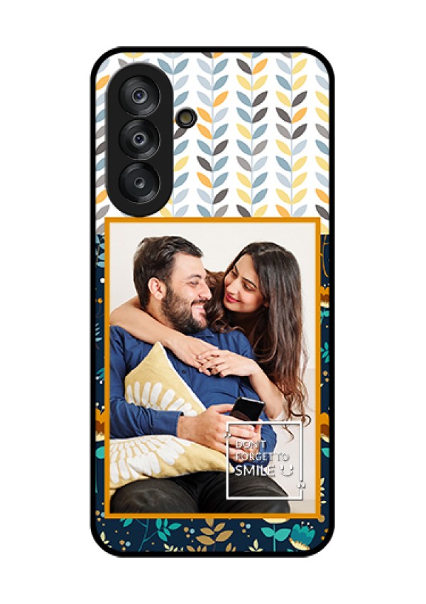Galaxy A26 5G Custom Glass Phone Case - Pattern Design