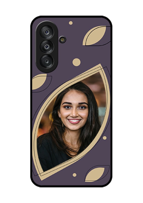 Galaxy A26 5G Custom Glass Phone Case - Falling Leaf Design