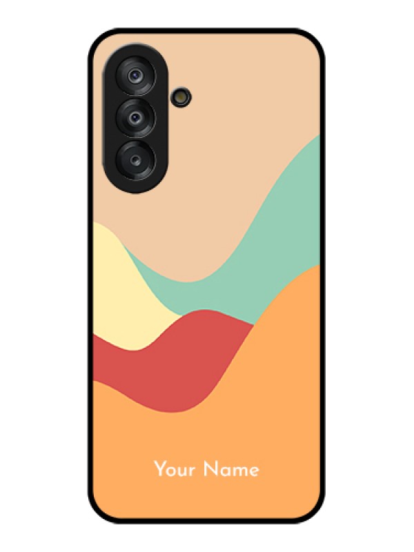 Custom Galaxy A26 5G Custom Glass Phone Case - Ocean Waves Multi - Colour Design