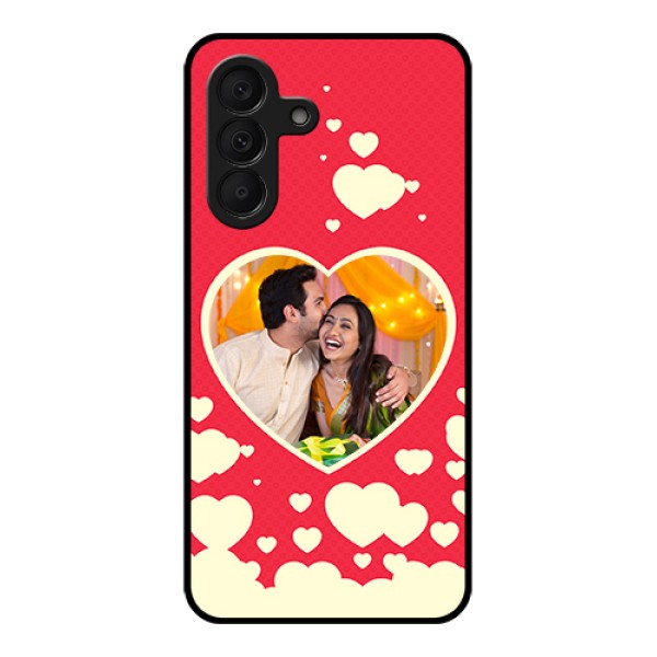 Samsung Galaxy A27 5G Custom Glass Phone Case - Love Symbols Phone Cover Design Samsung Galaxy A27 5G Custom Glass Phone Case - Love Symbols Phone Cover Design