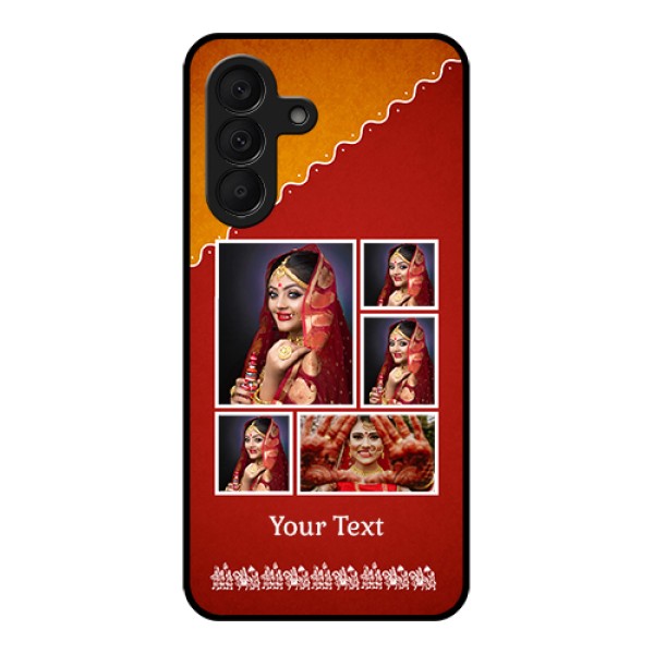 Samsung Galaxy A27 5G Custom Glass Phone Case - Wedding Pic Upload Design Samsung Galaxy A27 5G Custom Glass Phone Case - Wedding Pic Upload Design