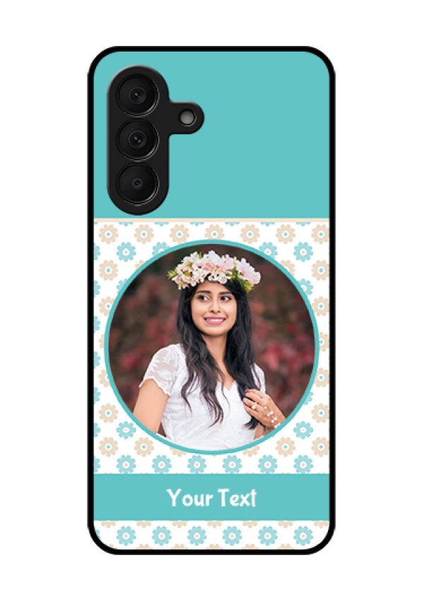 Samsung Galaxy A27 5G Custom Glass Phone Case - Beautiful Flowers Design