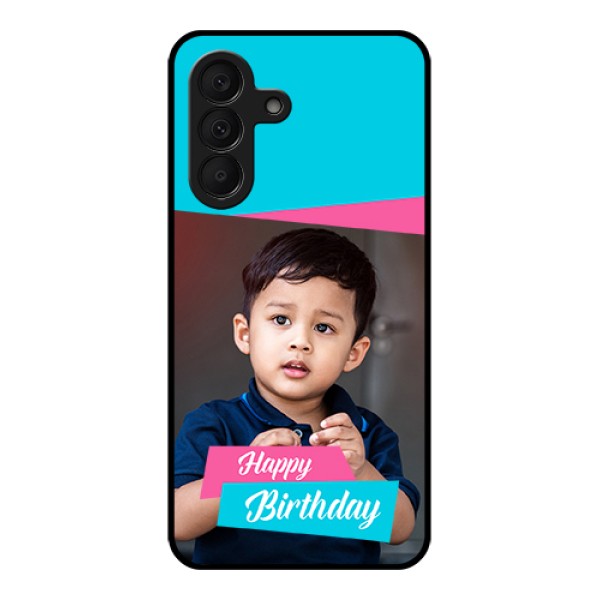 Samsung Galaxy A27 5G Custom Glass Phone Case - Image Holder With 2 Color Design Samsung Galaxy A27 5G Custom Glass Phone Case - Image Holder With 2 Color Design