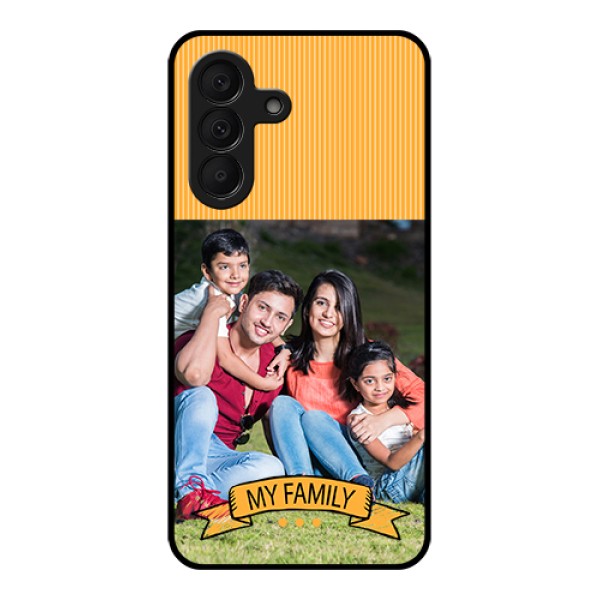 Samsung Galaxy A27 5G Custom Glass Phone Case - My Family Design