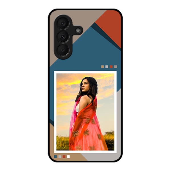 Samsung Galaxy A27 5G Custom Glass Phone Case - Retro Color Pallet Design Samsung Galaxy A27 5G Custom Glass Phone Case - Retro Color Pallet Design