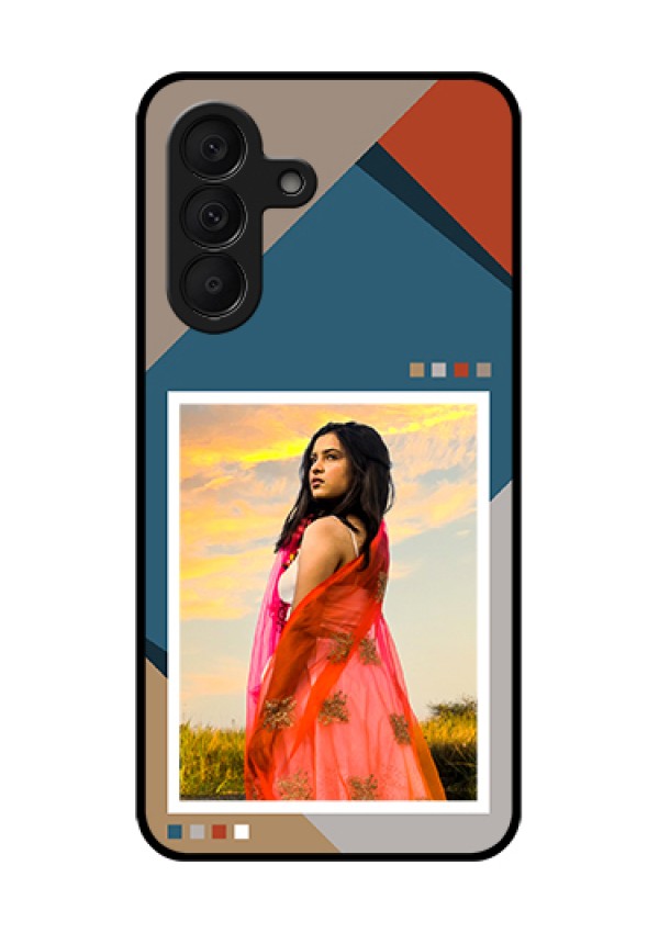 Samsung Galaxy A27 5G Custom Glass Phone Case - Retro Color Pallet Design