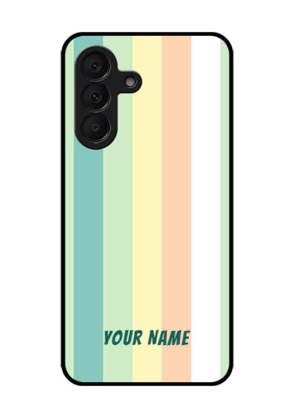 Samsung Galaxy A27 5G Custom Glass Phone Case - Multi - Colour Stripes Design