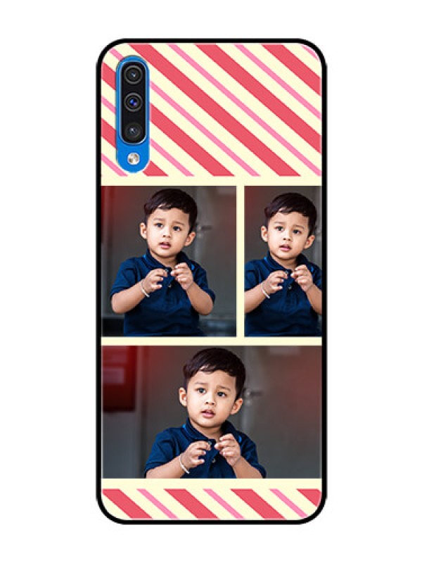 Custom Galaxy A30s Personalized Glass Phone Case  - Picture Upload Mobile Case Design