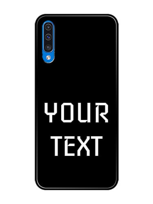 Custom Galaxy A30s Your Name on Glass Phone Case