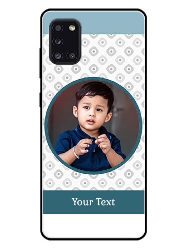 Custom Galaxy A31 Personalized Glass Phone Case  - Premium Cover Design