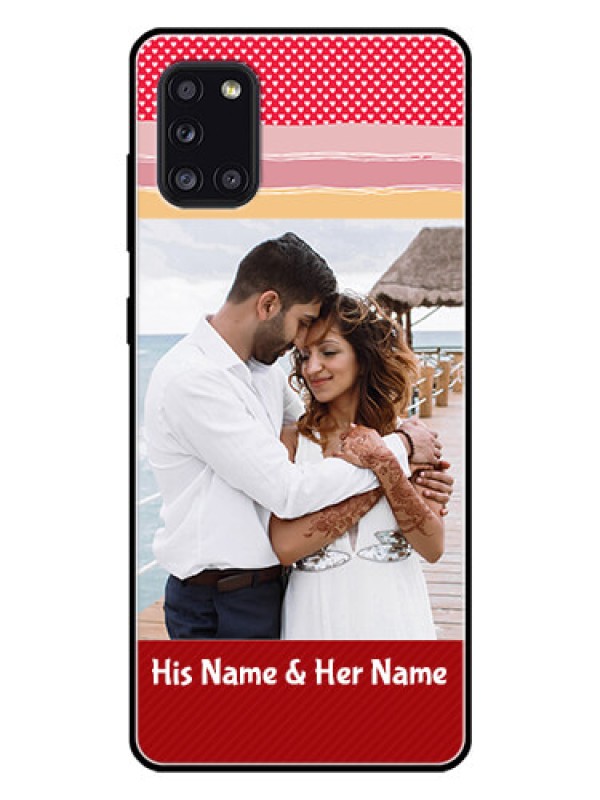 Custom Galaxy A31 Custom Glass Mobile Case  - Premium Case Design