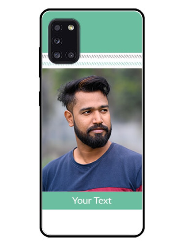 Custom Galaxy A31 Custom Glass Phone Case  - Premium Cases for Girls