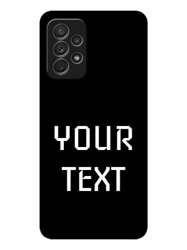 Custom Galaxy A32 Your Name on Glass Phone Case
