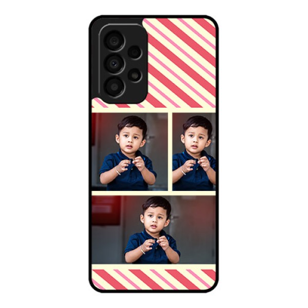 Galaxy A33 5G Personalized Glass Phone Case - Picture Upload Mobile Case Design Galaxy A33 5G Personalized Glass Phone Case - Picture Upload Mobile Case Design