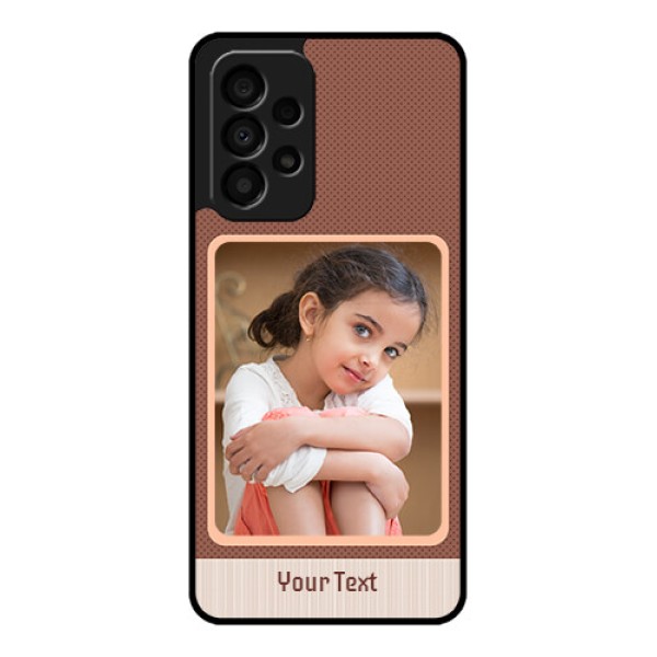 Galaxy A33 5G Custom Glass Phone Case - Simple Pic Upload Design Galaxy A33 5G Custom Glass Phone Case - Simple Pic Upload Design