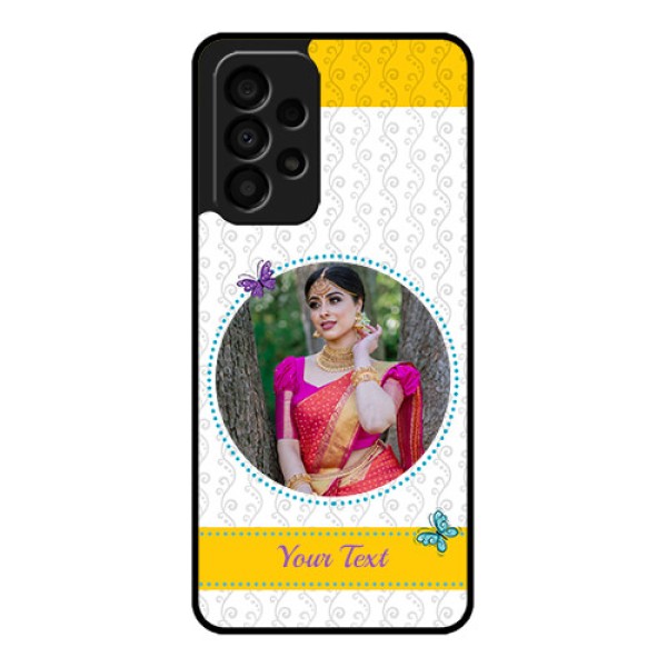 Galaxy A33 5G Custom Glass Mobile Case - Girls Premium Case Design Galaxy A33 5G Custom Glass Mobile Case - Girls Premium Case Design