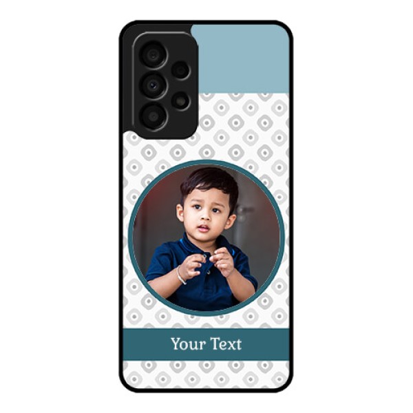 Galaxy A33 5G Personalized Glass Phone Case - Premium Cover Design