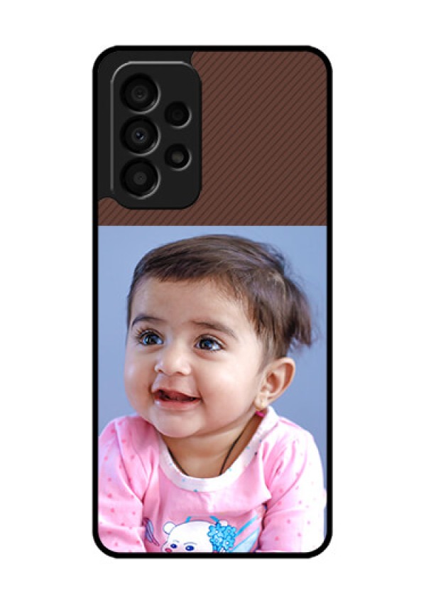 Galaxy A33 5G Custom Glass Mobile Case - Elegant Case Design