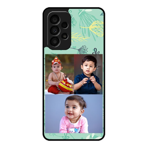 Galaxy A33 5G Photo Printing on Glass Case - Forever Family Design