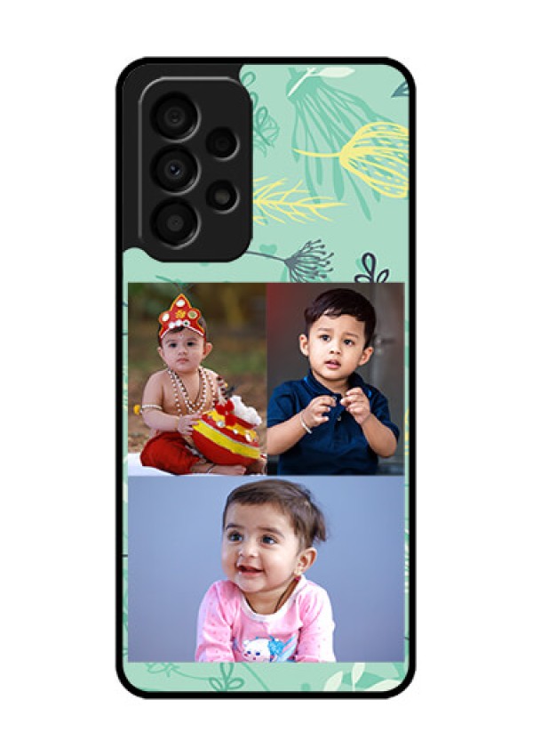 Galaxy A33 5G Photo Printing on Glass Case - Forever Family Design