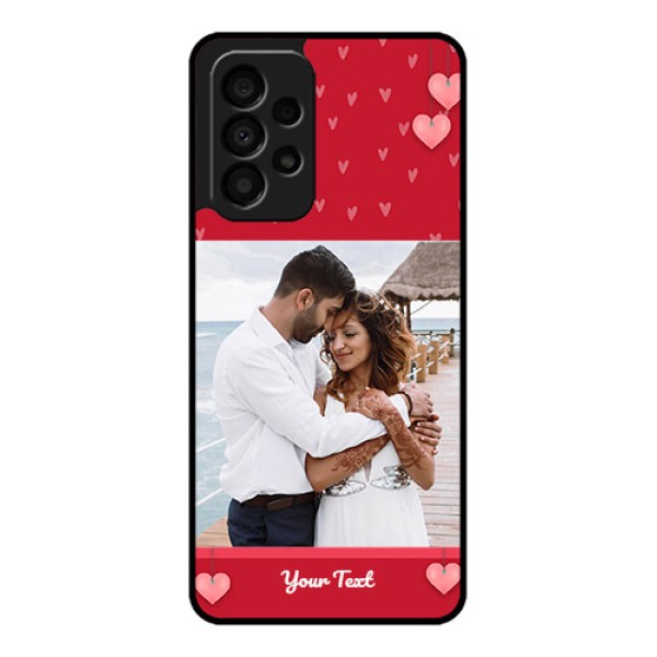 Galaxy A33 5G Custom Glass Phone Case - Valentines Day Design