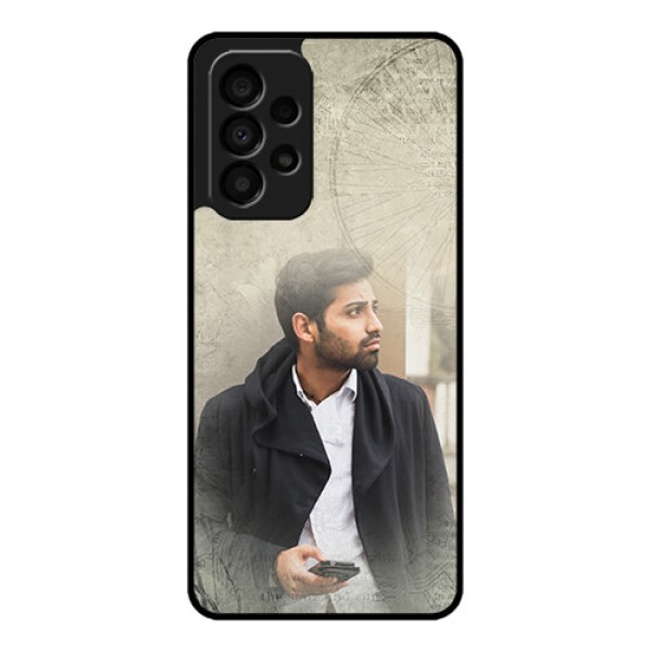 Galaxy A33 5G Custom Glass Phone Case - with vintage design Galaxy A33 5G Custom Glass Phone Case - with vintage design