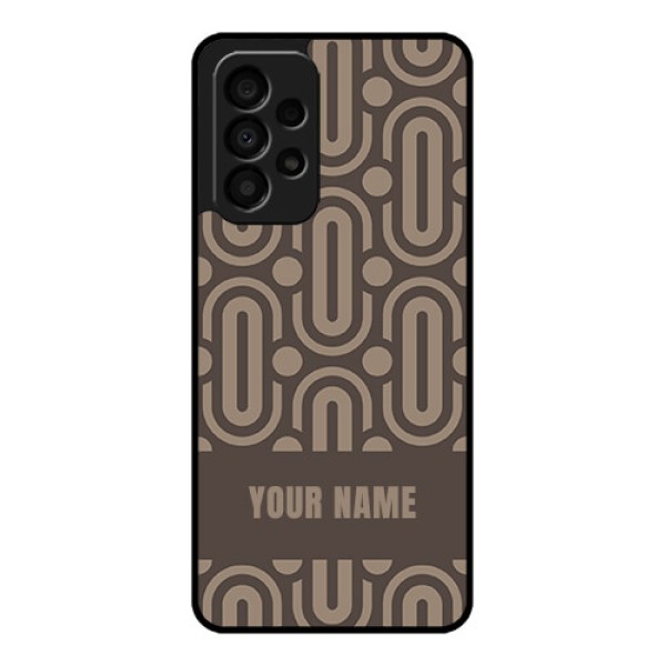 Galaxy A33 5G Custom Glass Phone Case - Captivating Zero Pattern Design Galaxy A33 5G Custom Glass Phone Case - Captivating Zero Pattern Design