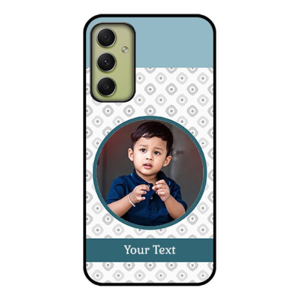 Galaxy A34 5G Personalized Glass Phone Case - Premium Cover Design