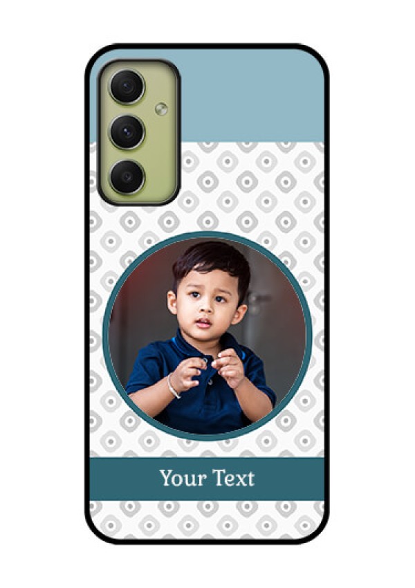 Galaxy A34 5G Personalized Glass Phone Case - Premium Cover Design