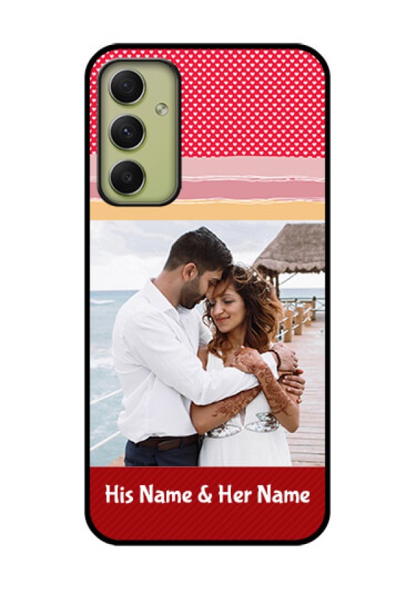 Galaxy A34 5G Custom Glass Mobile Case - Premium Case Design