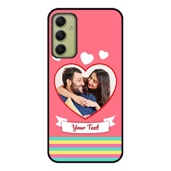 Galaxy A34 5G Photo Printing on Glass Case - Love Doodle Design Galaxy A34 5G Photo Printing on Glass Case - Love Doodle Design