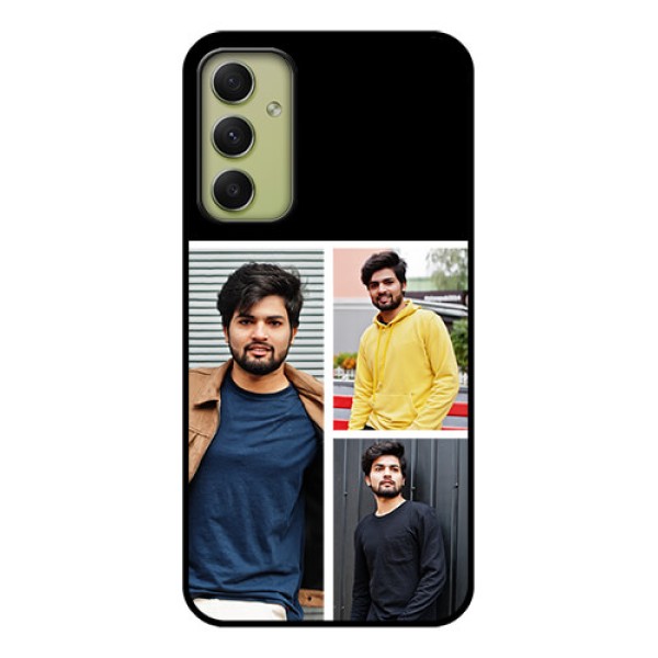 Galaxy A34 5G Photo Printing on Glass Case - Upload Multiple Picture Design Galaxy A34 5G Photo Printing on Glass Case - Upload Multiple Picture Design