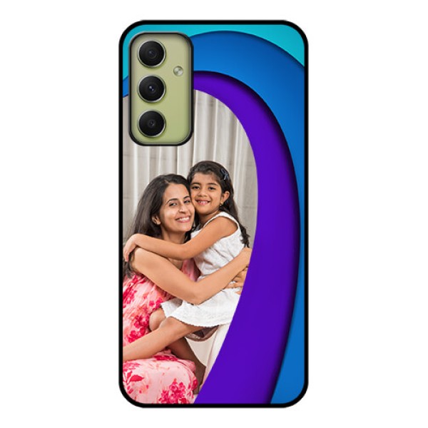 Galaxy A34 5G Photo Printing on Glass Case - Simple Pattern Design Galaxy A34 5G Photo Printing on Glass Case - Simple Pattern Design