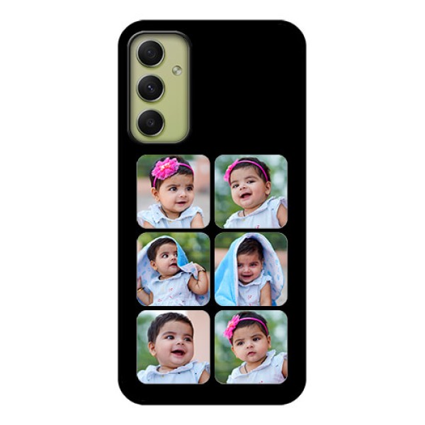 Galaxy A34 5G Photo Printing on Glass Case - Multiple Pictures Design