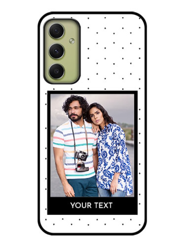 Custom Galaxy A34 5G Photo Printing on Glass Case - Premium Design