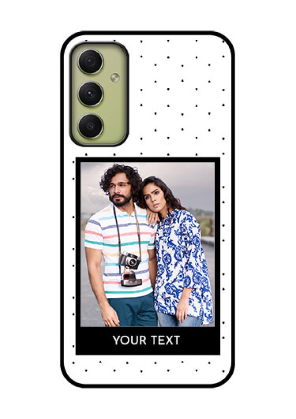 Galaxy A34 5G Photo Printing on Glass Case - Premium Design