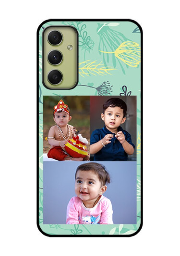 Galaxy A34 5G Photo Printing on Glass Case - Forever Family Design