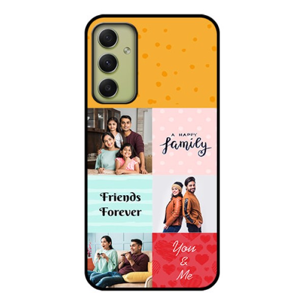 Galaxy A34 5G Personalized Glass Phone Case - Images with Quotes Design Galaxy A34 5G Personalized Glass Phone Case - Images with Quotes Design
