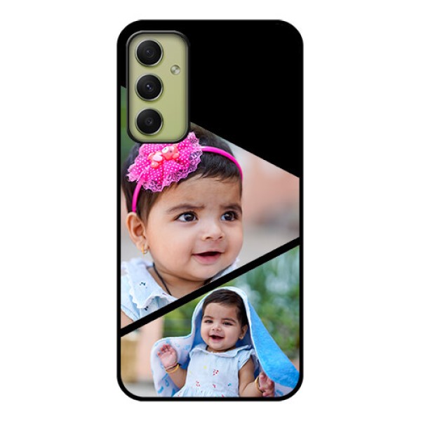 Galaxy A34 5G Custom Glass Phone Case - Semi Cut Design